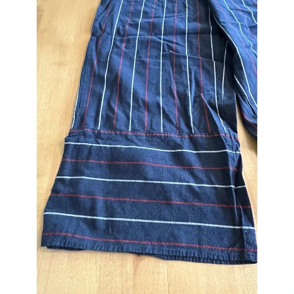 Universal Thread Jumpsuit Women's Sz M Blue White‎ Red Striped 100% Cotton